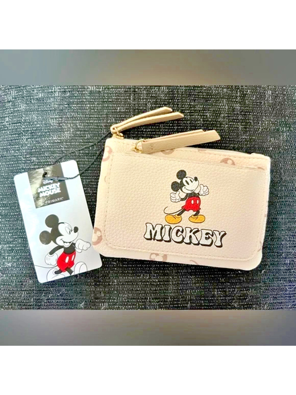 NWT Disney Mickey Mouse Primark Wallet in Cream